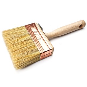 Halvanstryger natur lyse svineb�rster 30 x 70 mm 