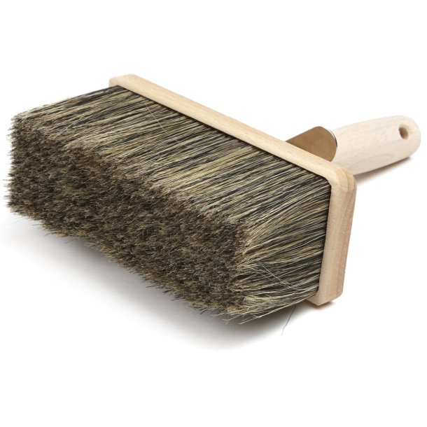 Helanstryger natur gr� svineb�rster 70 x 170 mm 