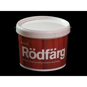 Svensk R�df�rg slamfarve - helmat - 10 l