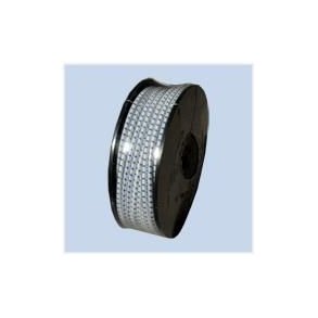 Elastikreb hvid/bl� nist 6 mm x 50 m