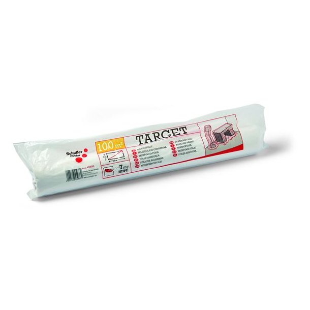 Afd�kningsfolie - Target - 7 my - 2 x 25 m