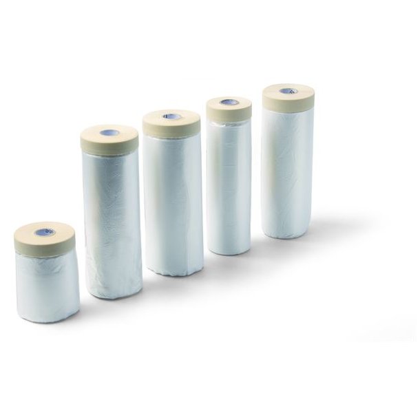 Afd�kningsfolie med tape - Targa BlueCore - 55 cm x 33 m