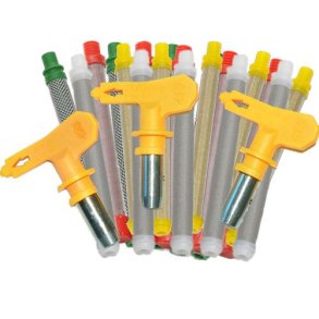 Airless dyser og filter - Magnumpakke - til tynde v�sker og lak - �11,1 mm