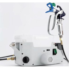 Airless malerspr�jte - WellMaster - Portabel 1,7 liter - SuperSpray - batteridrevet - batteri medf�lger ikke