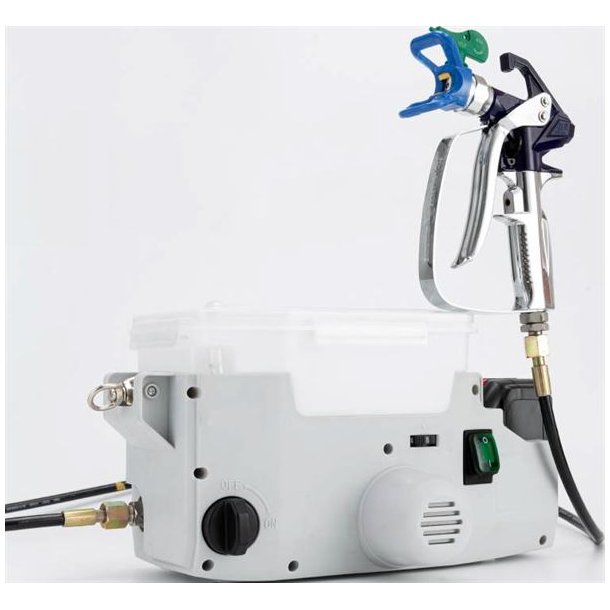 Airless malerspr�jte - WellMaster - Portabel 1,7 liter - SuperSpray - batteridrevet - batteri medf�lger ikke