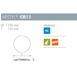 Roset - Arstyl - CR5 - 550 mm x 60 mm