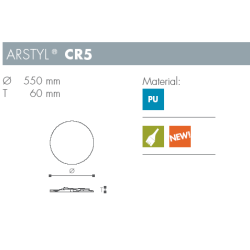 Roset - Arstyl - CS5 - 550 mm x 550 mm x 60 mm