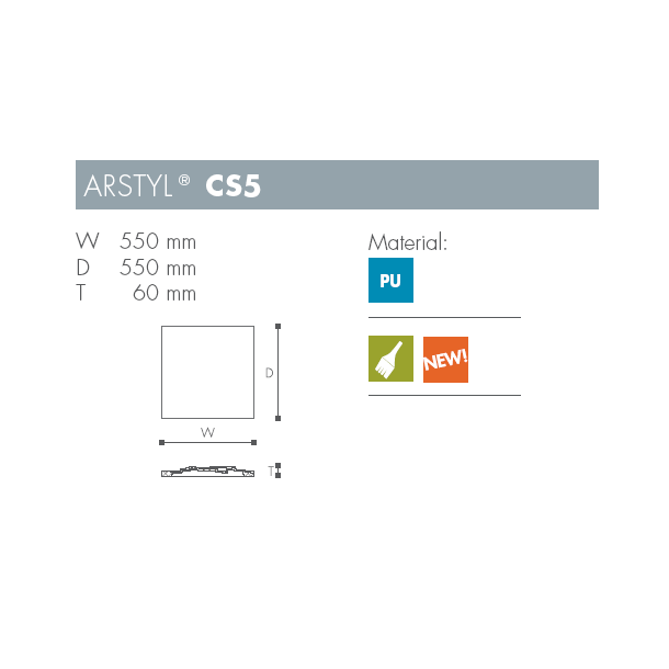 Roset - Arstyl - CR11 - 1100 mm x 120 mm