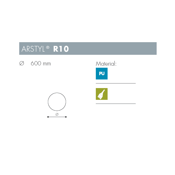 Roset - Arstyl - R10 - 600 mm 