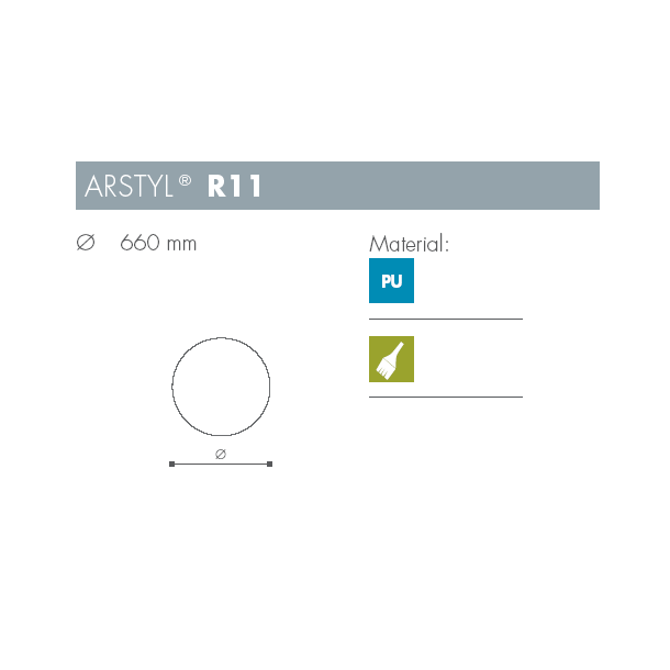 Roset - Arstyl - R11 - 660 mm 