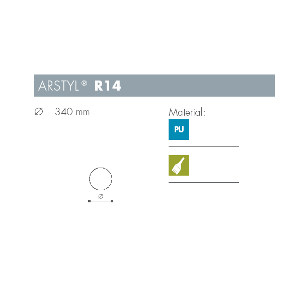 Roset - Arstyl - R14 - 340 mm
