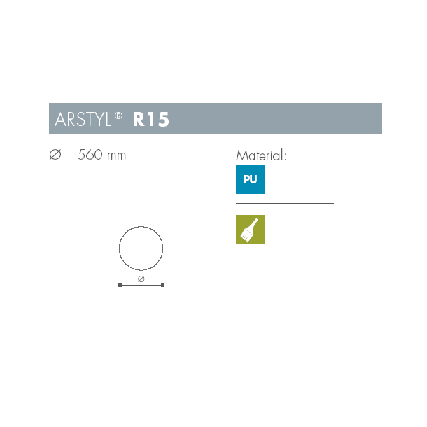 Roset - Arstyl - R15 - 560 mm