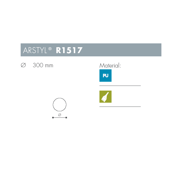 Roset - Arstyl - R1517 - 300 mm