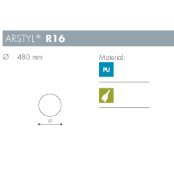 Roset - Arstyl - R16 - 480 mm