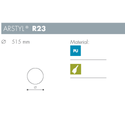 Roset - Arstyl - R23 - 515 mm
