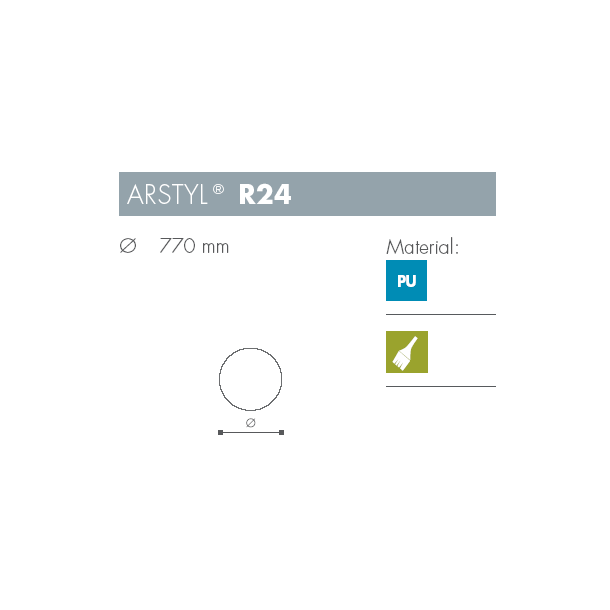 Roset - Arstyl - R24 - 770 mm
