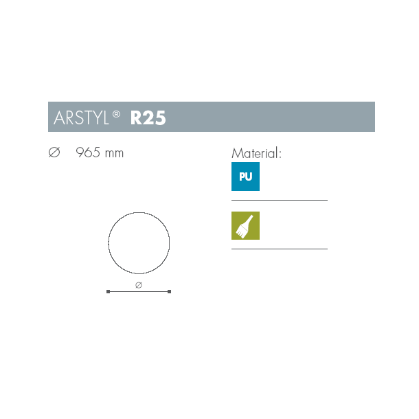 Roset - Arstyl - R25 - 965 mm