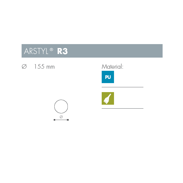 Roset - Arstyl - R3 - 155 mm 