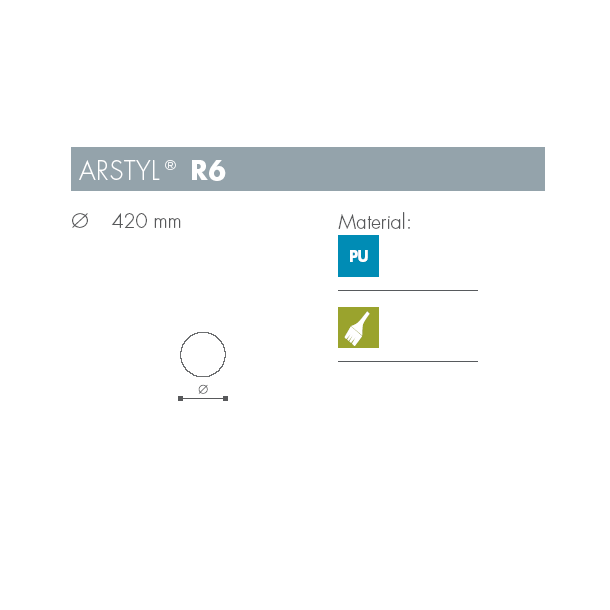 Roset - Arstyl - R6 - 420 mm 