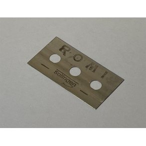 Barberblade - universalblade - industri - 0,15 mm tykkelse - 100 stk.