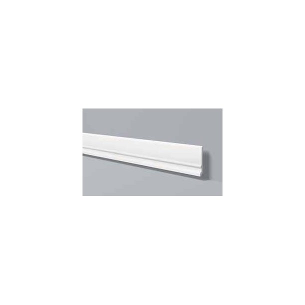 Fodpanel - Wallstyl - FD21 - 2 m x 130 mm x 20 mm