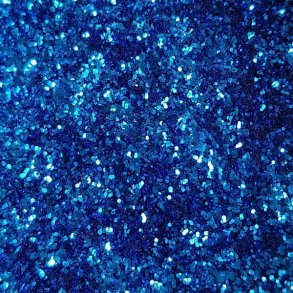 Metallic glitter PET - DecoPigment - glimmer - bl� - ekstra fine - 50 g