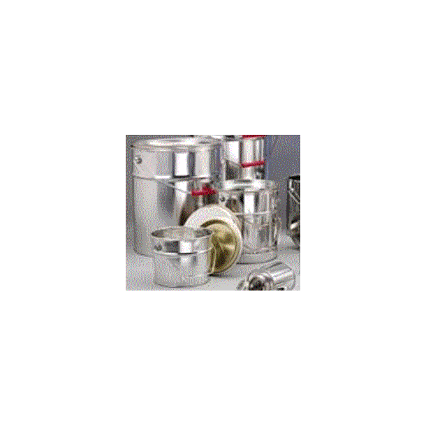 Blikspand med l�g - 5 l