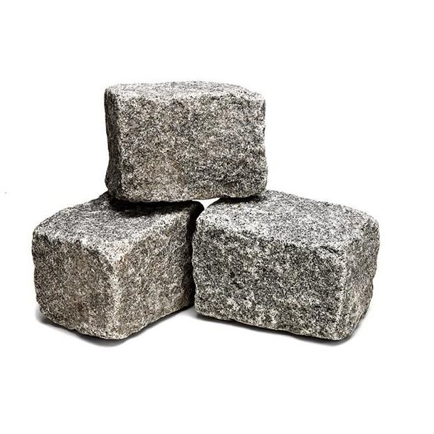 Brosten - m�rk gr� portugisisk - 21 x 14 x 14 cm - Ca. 1.000 kg - palle