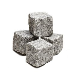 Chaussesten - lys gr� portugisisk - 9 x 9 x 9 cm - Ca. 1.000 kg - palle