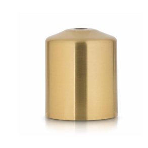 Cover til lysestage - messing guld - �6,3 x 7,5 cm - 6 stk.