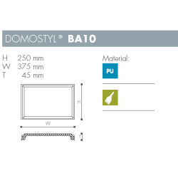 Hj�rne sten - Domostyl - BA10 - 250 mm x 375 mm