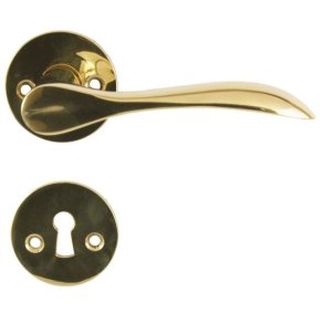 D�rgreb 341 Bellevue poleret messing - med lak