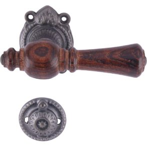 D�rgreb 670 �sterbro Almue oxideret sort st�bejern - sapele mahogni - combi