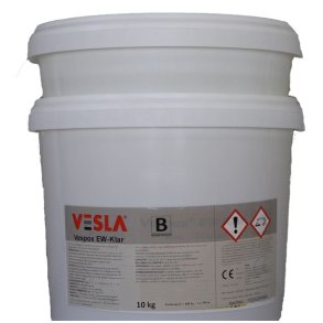 Epoxy St�vbinder - farvel�s - blank - glans 70 - Vespox EVT - 12 kg