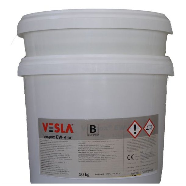 Epoxy St�vbinder - farvel�s - blank - glans 70 - Vespox EVT - 12 kg