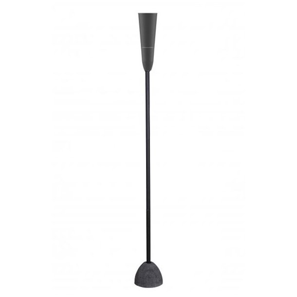 Fakkelstage med tr�spyd og sten - 193 cm