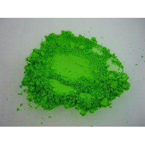 Fluorescerende Epoxy gulve - DecoPigment - pigment - Gr�n - 100 g