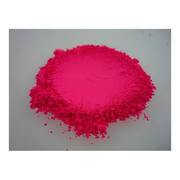 Fluorescerende Epoxy gulve - DecoPigment - pigment - Pink - 100 g