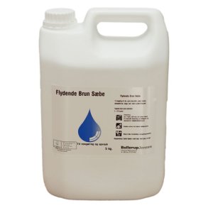 Brun s�be - flydende - 5 kg