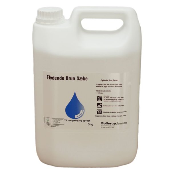 Brun s�be - flydende - 5 kg