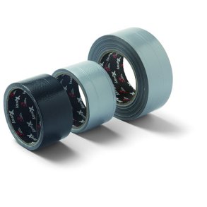 Gaffa-tape - l�rredstape - X-way - kraftig 165 my - silver - 48 mm x 10 m