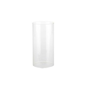 Glas cylinder til lysestage - klar - �7,0 x 14 cm - 6 stk.