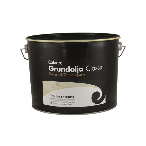 Grundingsolie - Colorex - oliebaseret - klar - med fungicid - 10 l