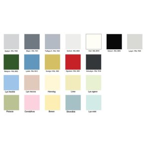 Epoxy Gulvmaling - Gr�hvid - RAL 9002 - blank - glans 70 - Vespox EVP - 12 kg