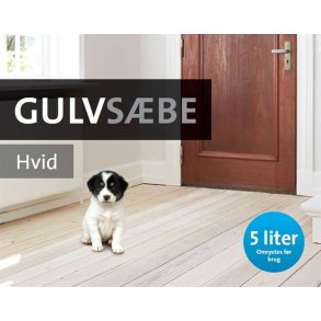 Gulvs�be - hvid - 2,5 l