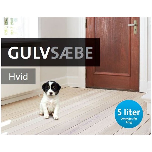 Gulvs�be - hvid - 2,5 l