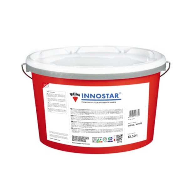 Keim Innostar - silikatmaling - standardfarvegruppe I - helmat - 5 l