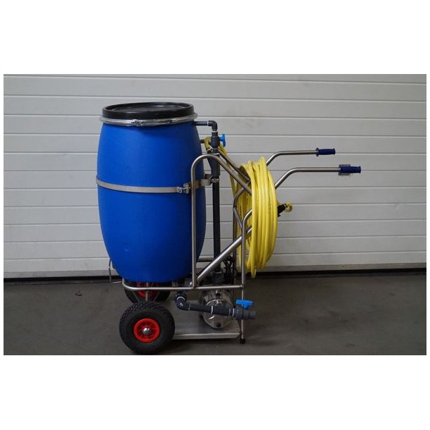 Spr�jtemaskine - el-pumpe - kalkspr�jte - desinfektionspr�jte - 120 liter