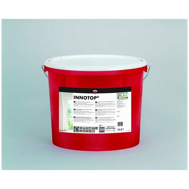 Keim Innotop - silikatmaling - hvid - helmat - 5 l