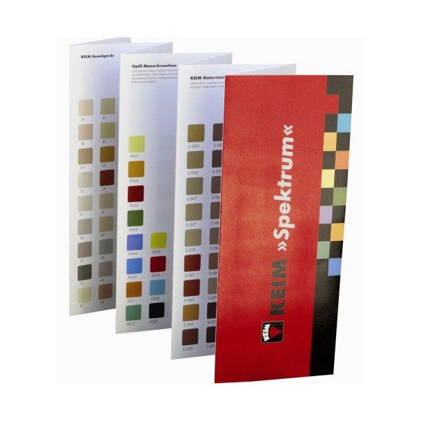 KEIM Spektrum - original farvekort